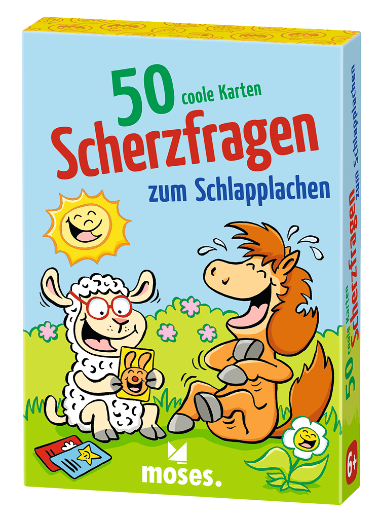 50 coole Karten - Scherzfragen zum Schlapplachen