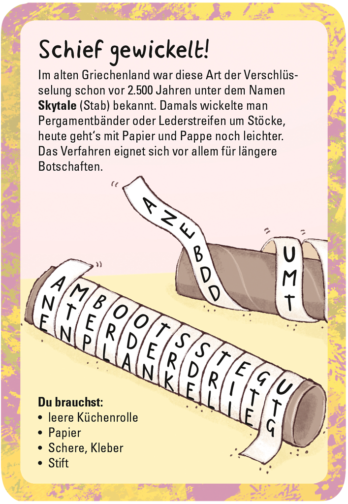 50 Codes und Geheimschriften