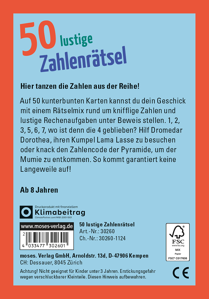 50 lustige Zahlenrätsel
