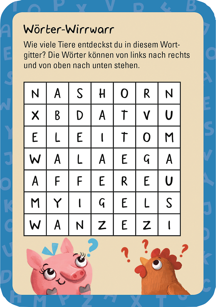 50 witzige Worträtsel
