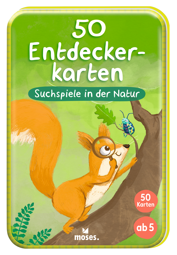 50 Entdeckerkarten - Suchspiele in der Natur