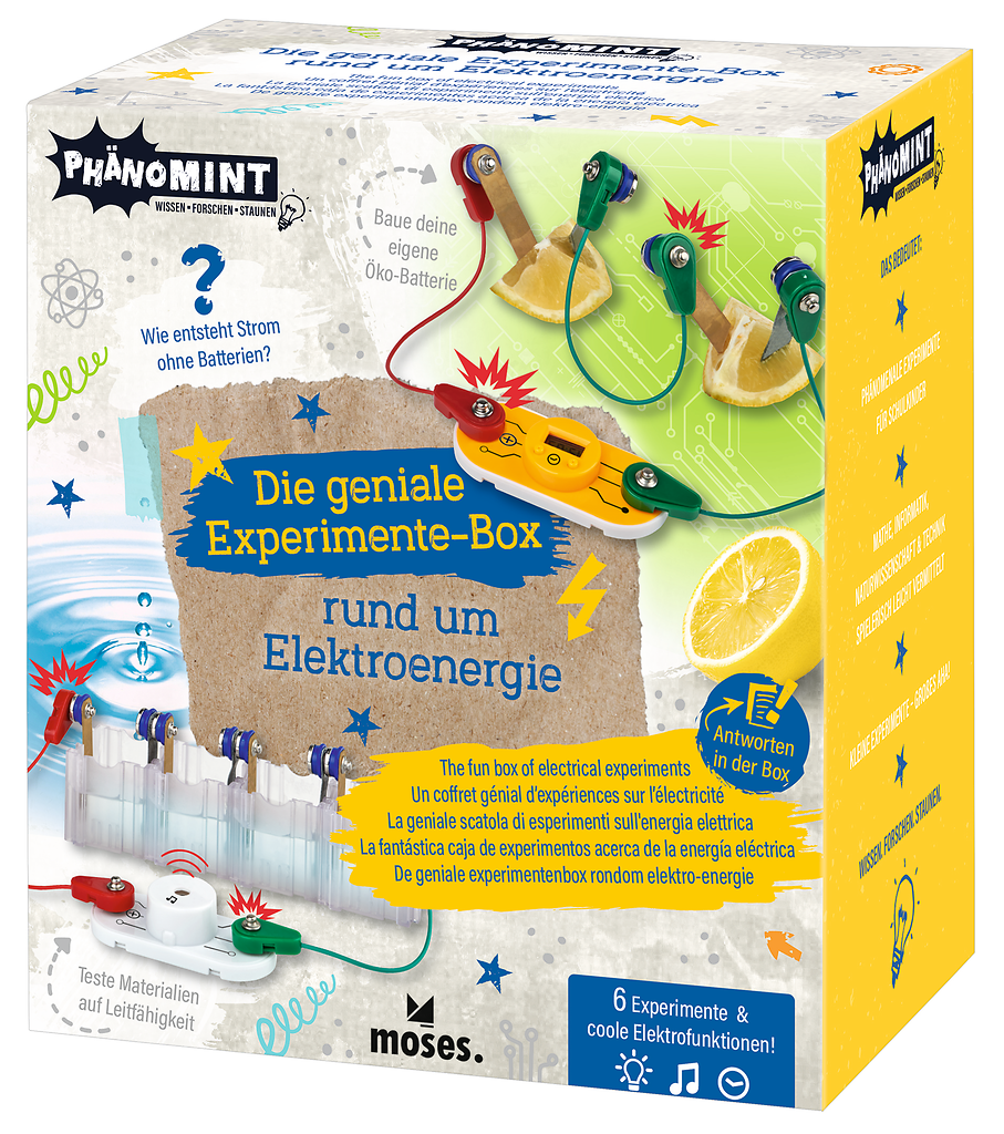 PhänoMINT: Die geniale Box der Experimente rund um Elektroenergie