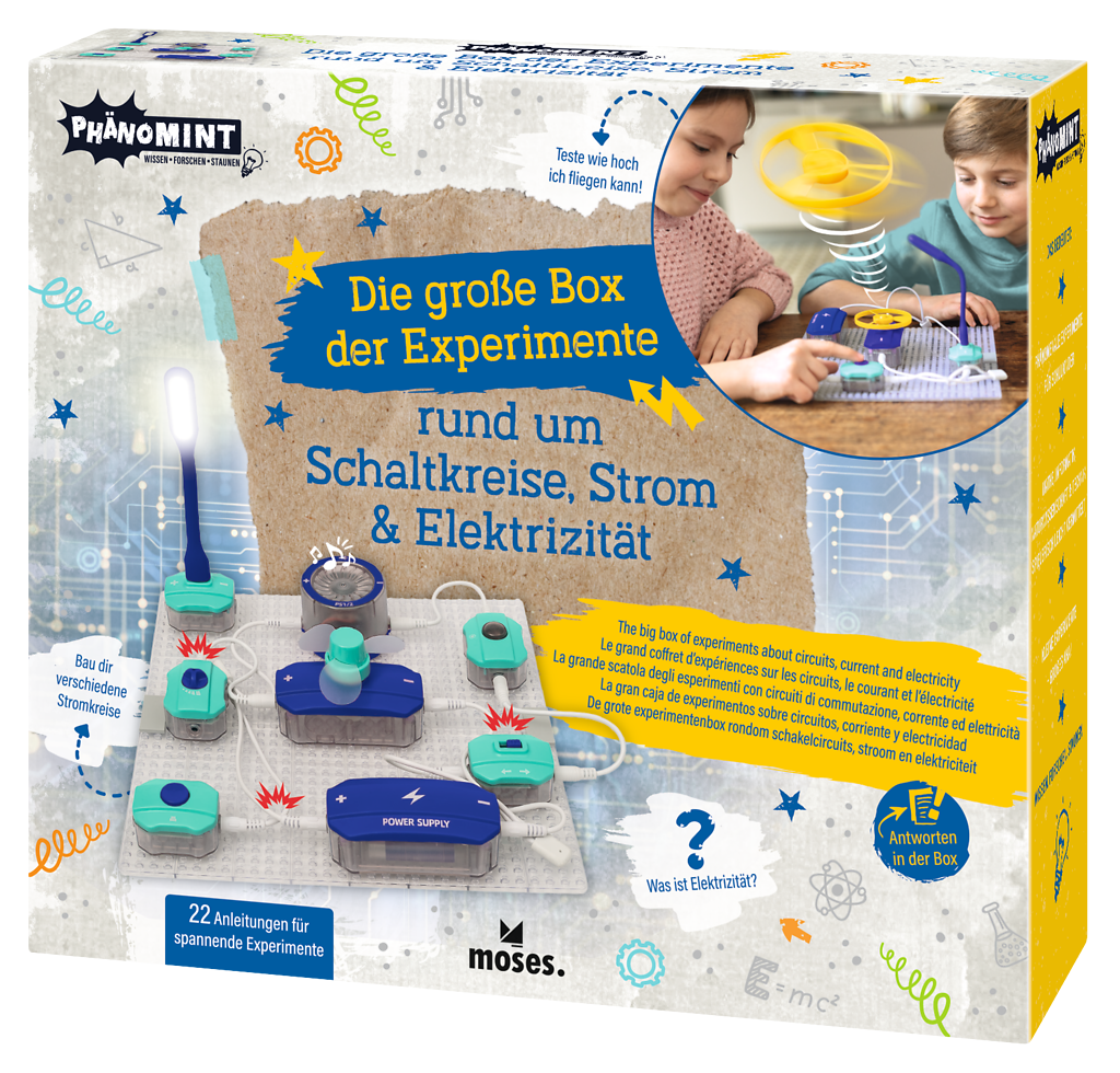 PhänoMINT: Die große Box der Experimente rund um Schaltkreise, Strom und Elektrizität