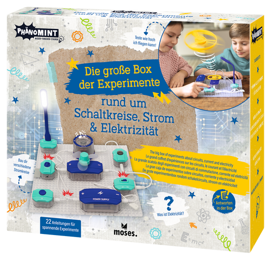 PhänoMINT: Die große Box der Experimente rund um Schaltkreise, Strom und Elektrizität