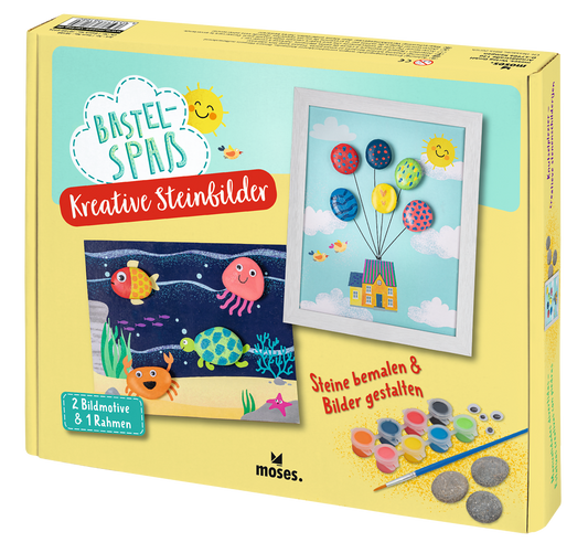 Bastelspaß Kreative Steinbilder