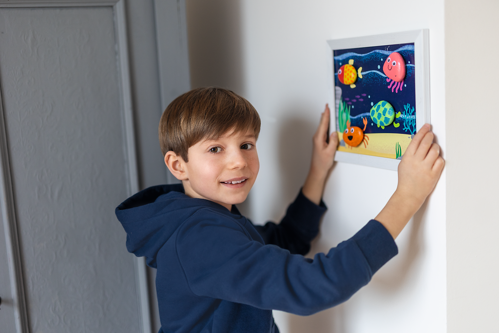 Bastelspaß Kreative Steinbilder