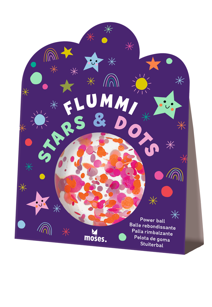 Flummi Stars & Dots (versch. Farben)