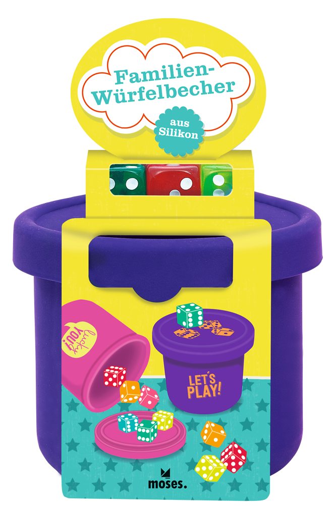 Familien-Würfelbecher