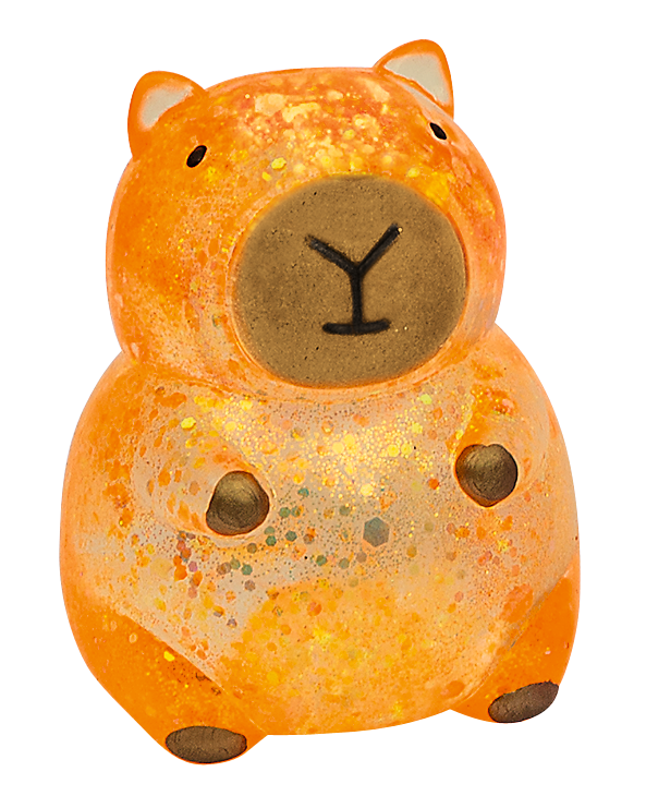 Capybara Glitzer-Knautschi