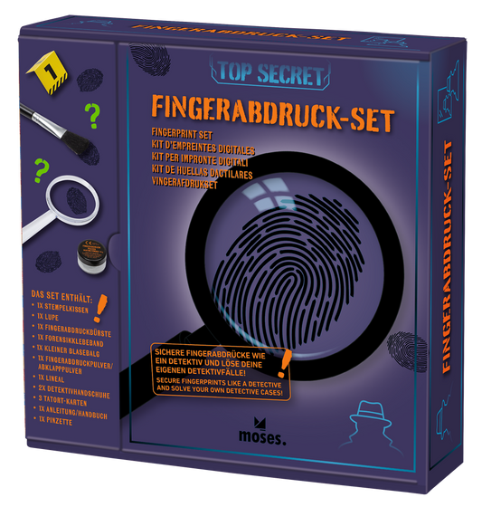 Top Secret - Fingerabdruck Set