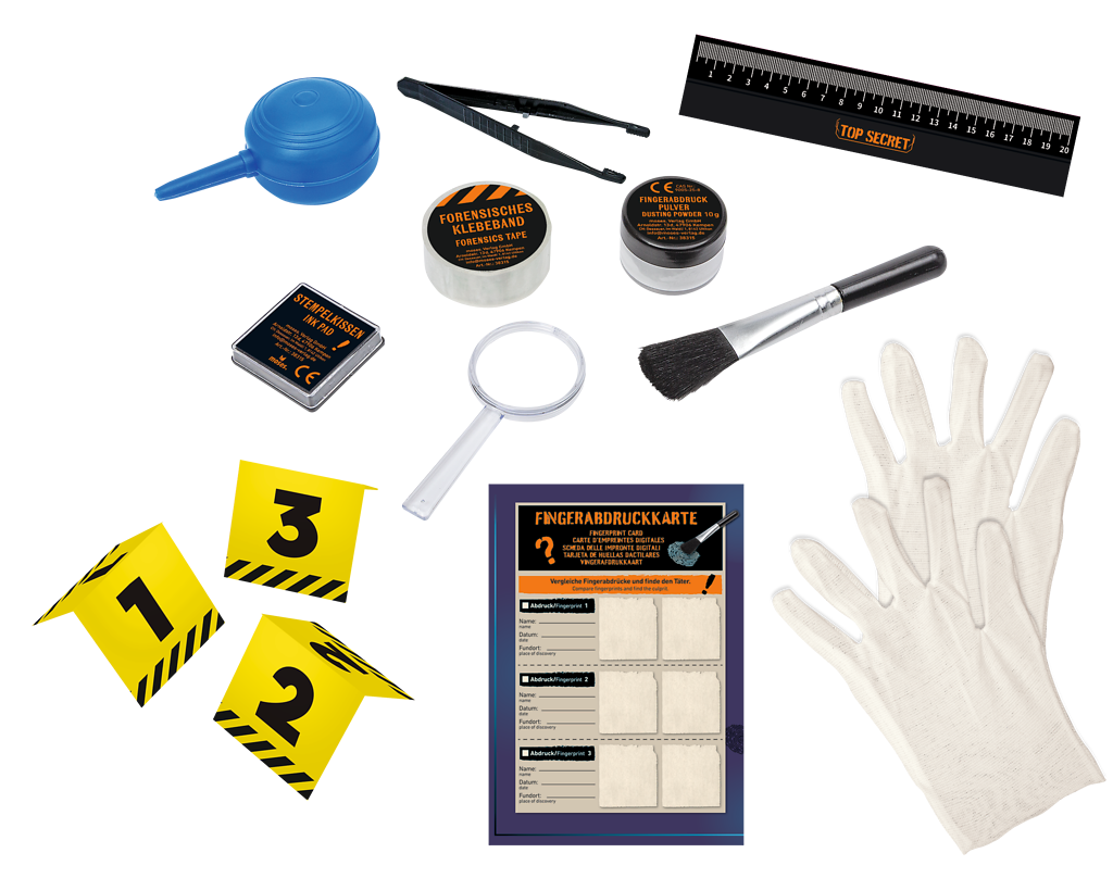 Top Secret - Fingerabdruck Set