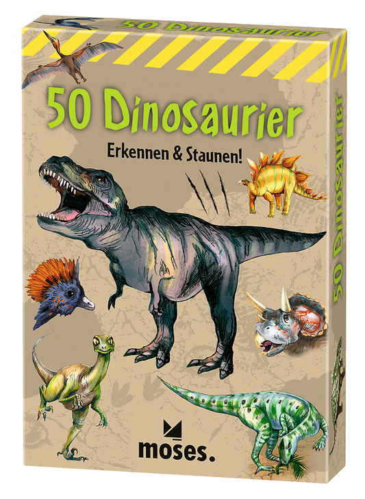 50 Dinosaurier - erkennen & staunen
