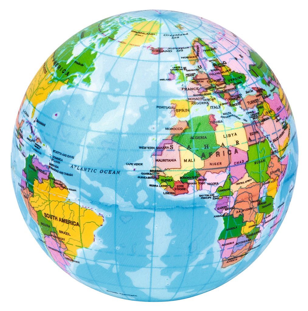 Fernweh Anti-Stressball