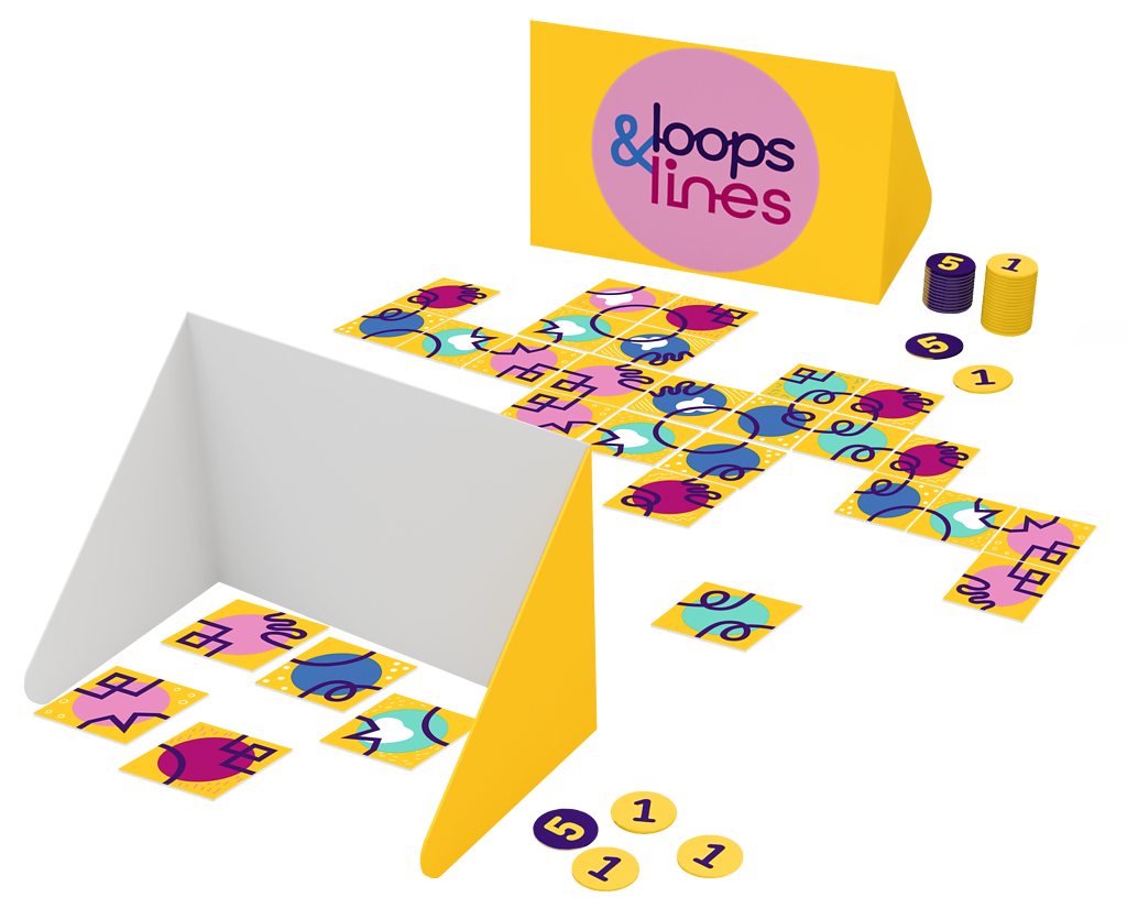 Loops & Lines - Das farbenfrohe Legespiel