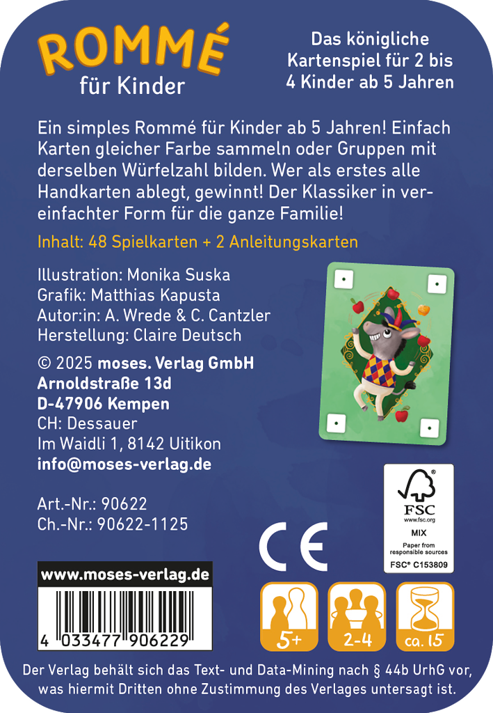 Spieleklassiker für Kinder - Rommé