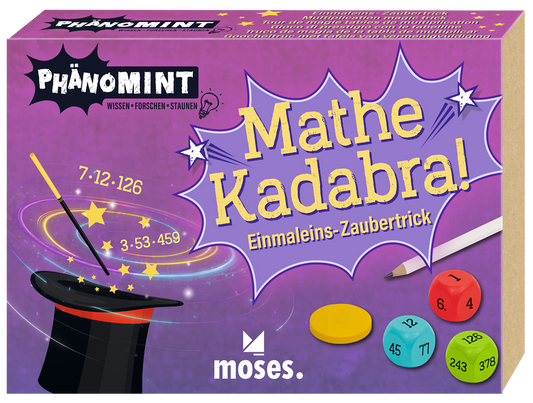 PhänoMINT Mathe Kadabra! Einmaleins-Zaubertrick