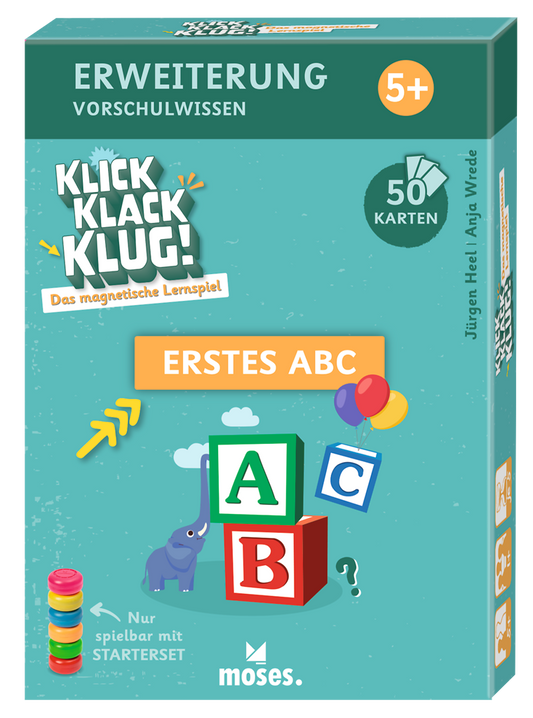 Klick Klack Klug - Kartenset Erstes ABC, ab 5 Jahren