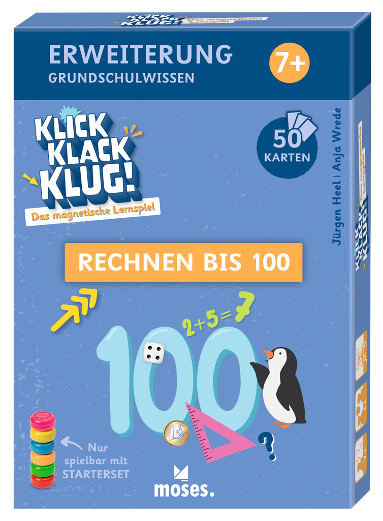 Klick Klack Klug - Kartenset Rechnen bis 100, ab 7 Jahren