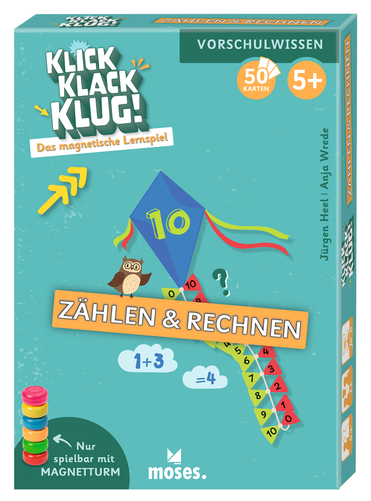 Klick Klack Klug - Kartenset Erstes Rechnen, ab 5 Jahren