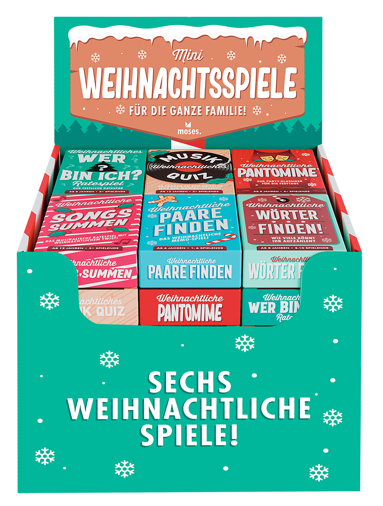 Mini-Weihnachtsspiele