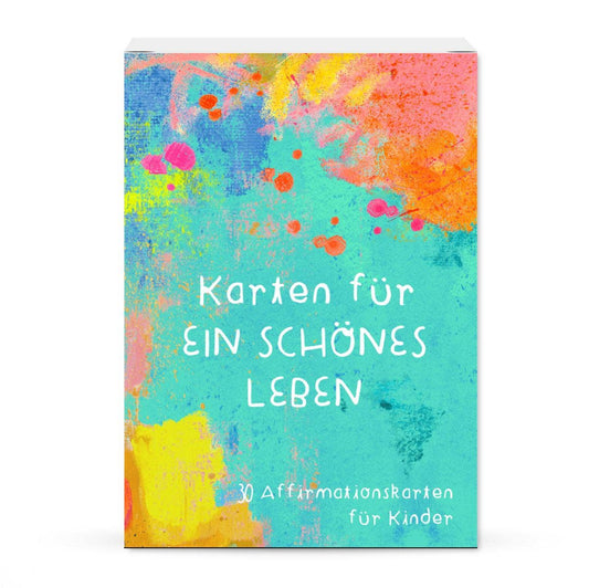 Affirmationskarten für Kinder "Karten für ein schönes Leben"