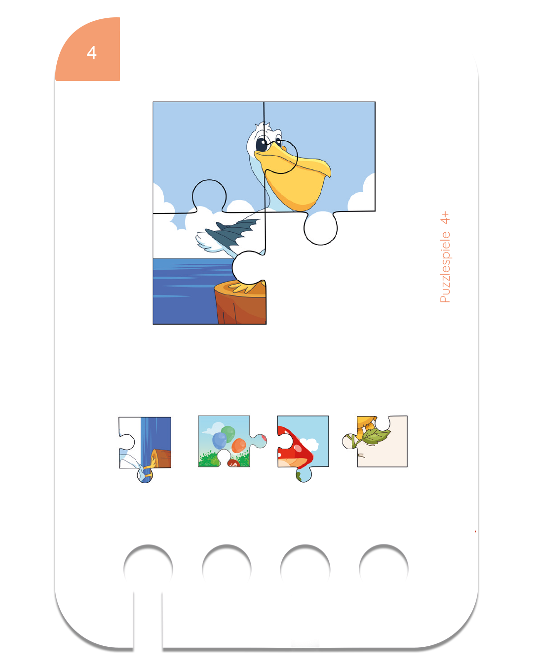 Kartensatz: Puzzle Spiele (4+)