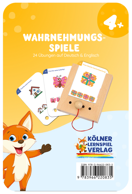 Kartensatz: Wahrnehmungsspiele (4+)