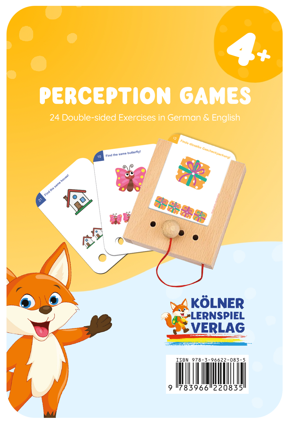 Kartensatz: Wahrnehmungsspiele (4+)