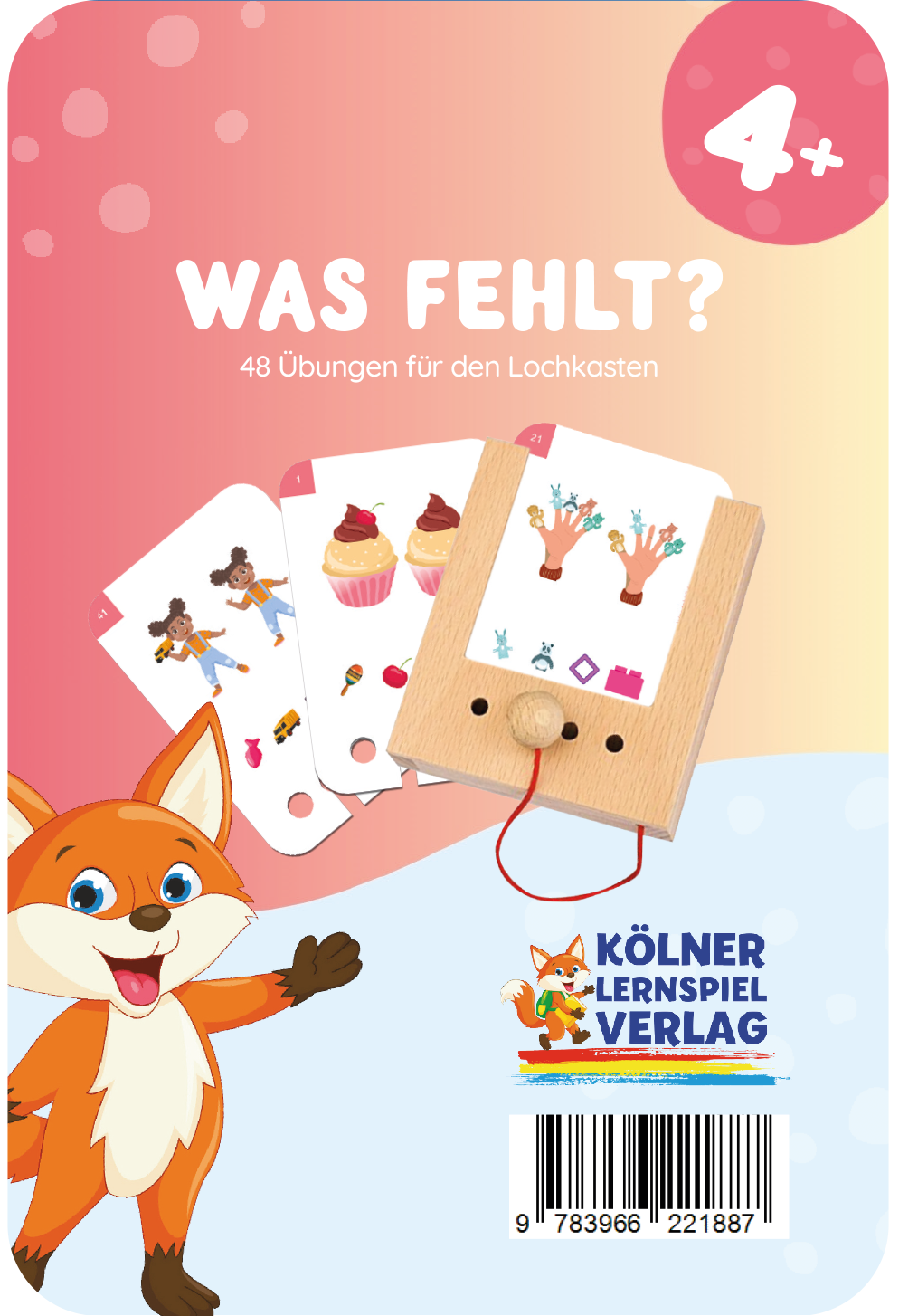 Kartensatz: Was fehlt (4+)