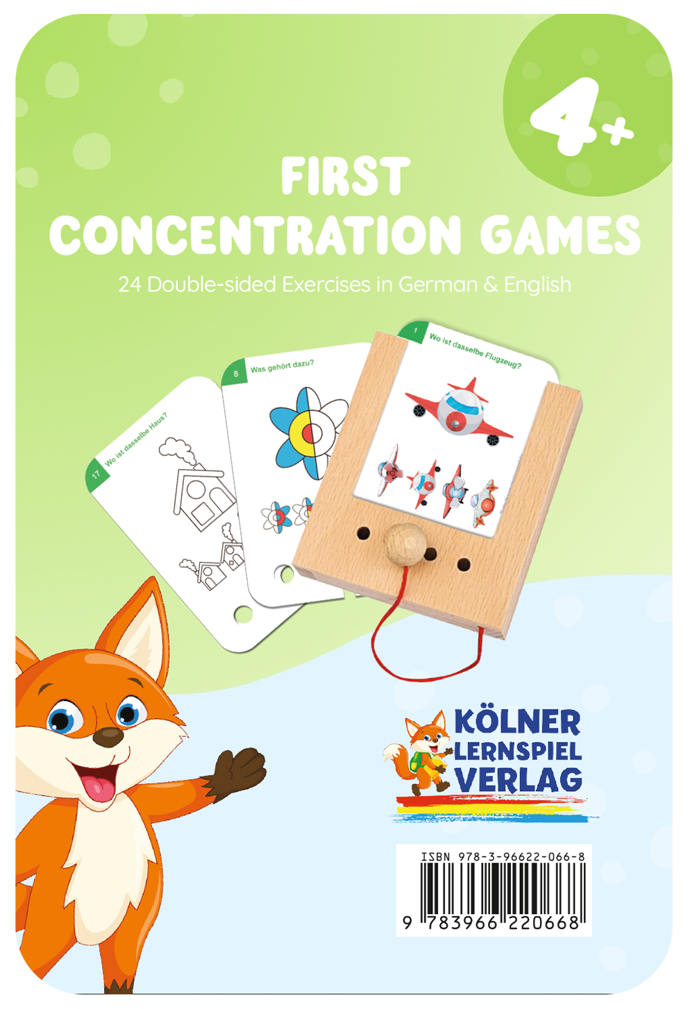 Kartensatz: Erste Konzentrationsspiele (4+)