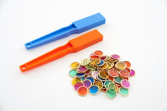 Magnetstäbe & 100 Chips