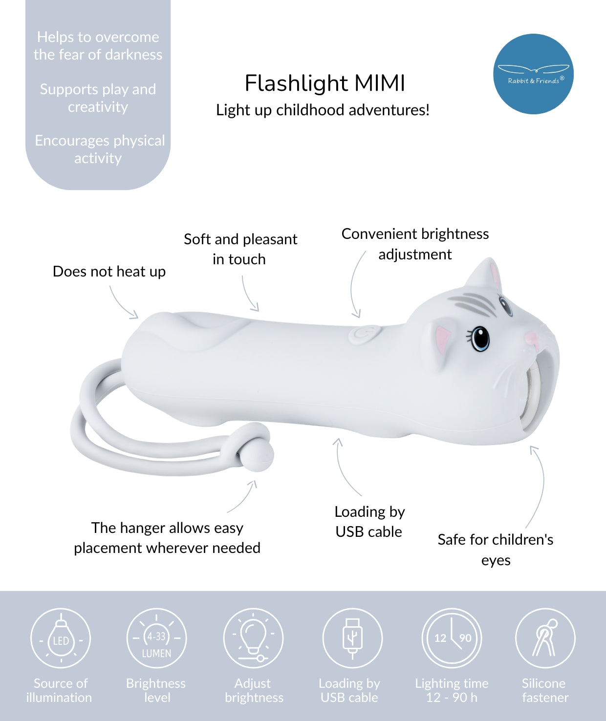 Taschenlampe Katze "Mimi"