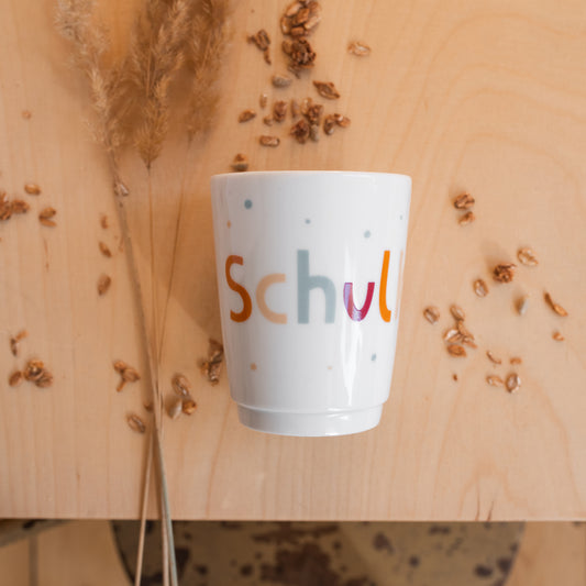 Porzellanbecher "SCHULKIND", Under The Sea