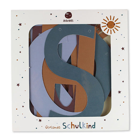 Girlande "SCHULKIND", Adventure