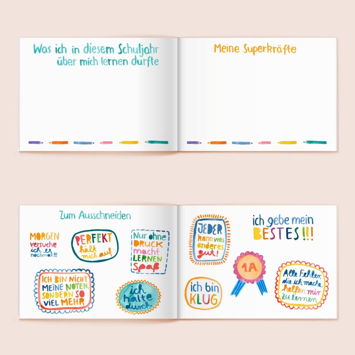 Buch "Mein erstes Schuljahr" zur Einschulung (Hardcover)