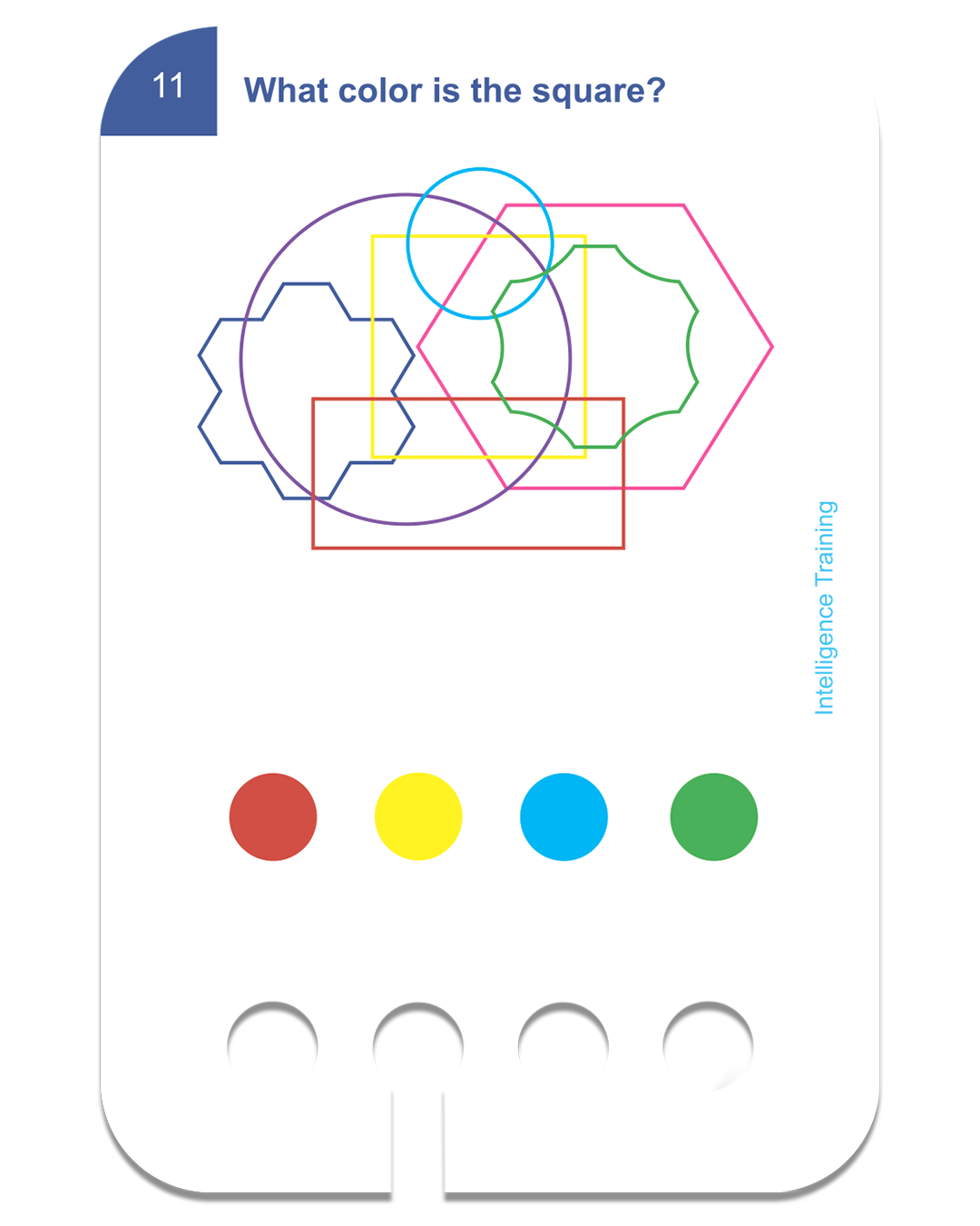 Kartensatz: Intelligenztraining (6+)
