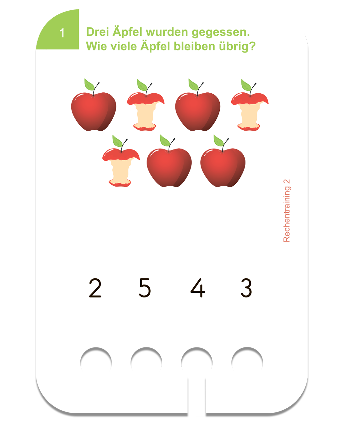 Kartensatz: Rechnentraining 2 (6+)