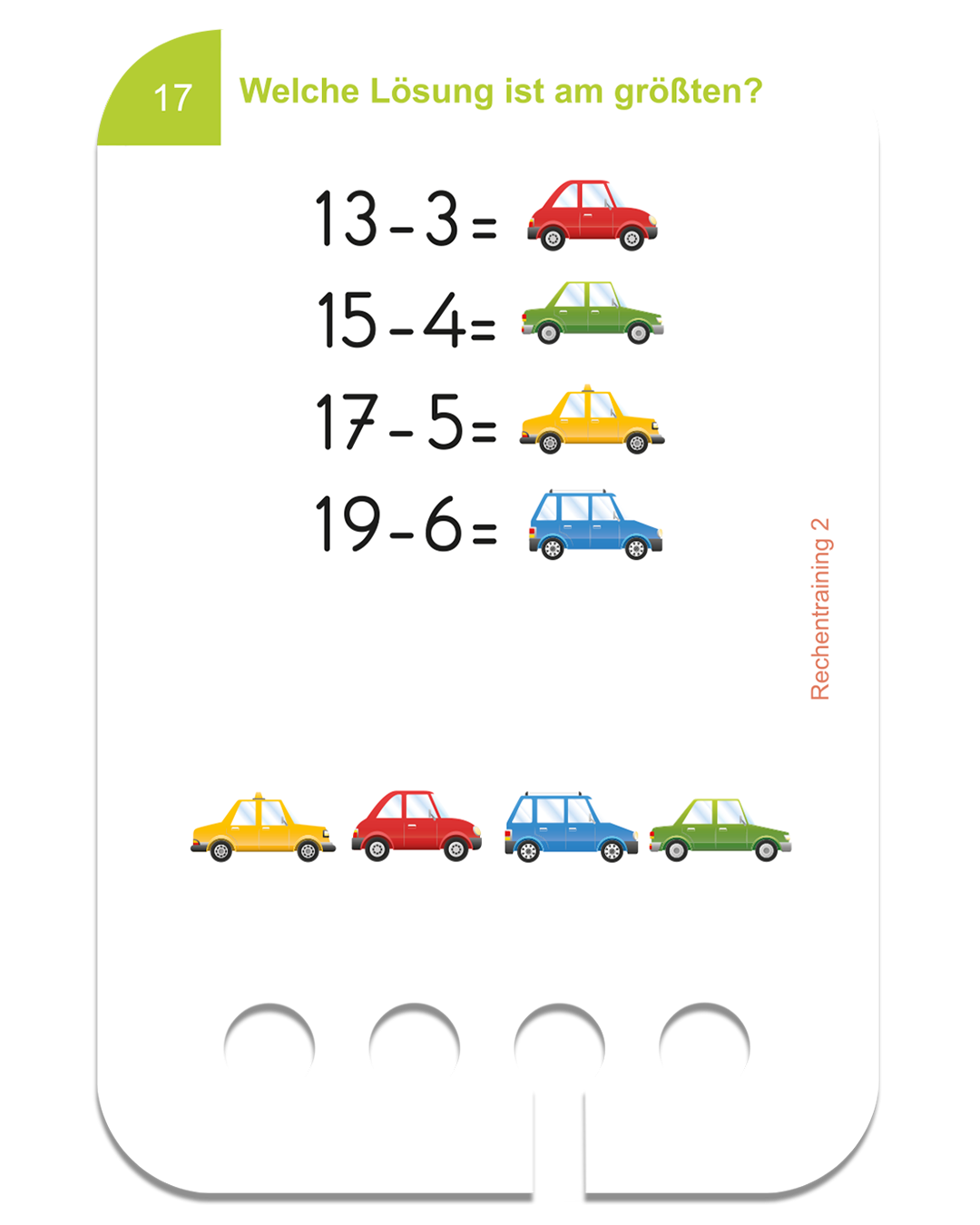 Kartensatz: Rechnentraining 2 (6+)