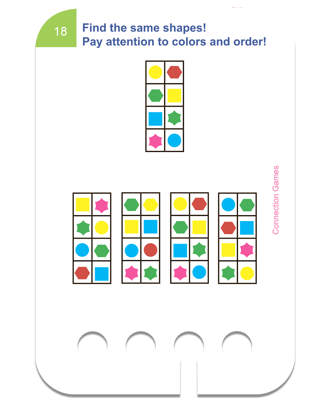 Kartensatz: Zuordnungsspiele (6+)