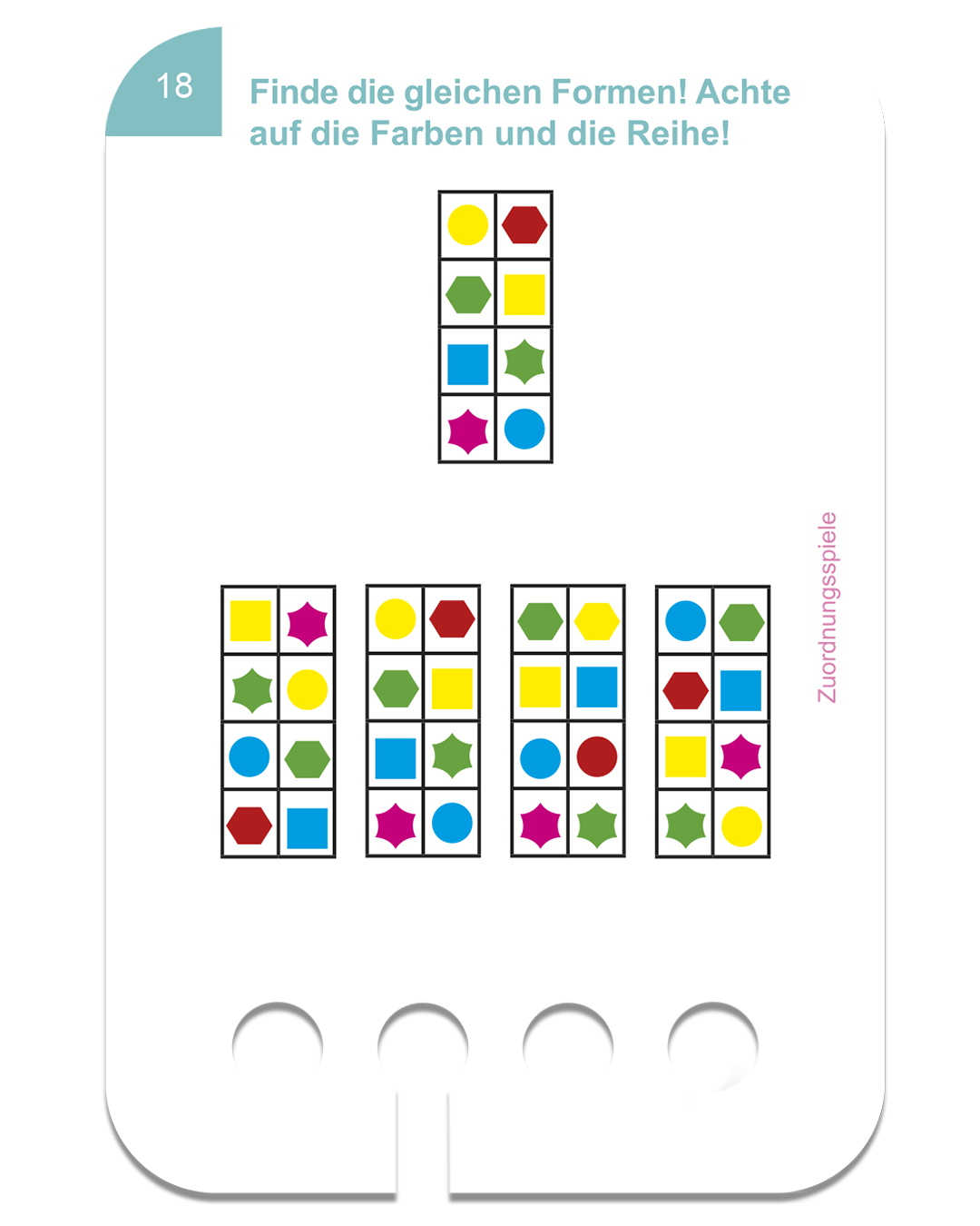 Kartensatz: Zuordnungsspiele (6+)
