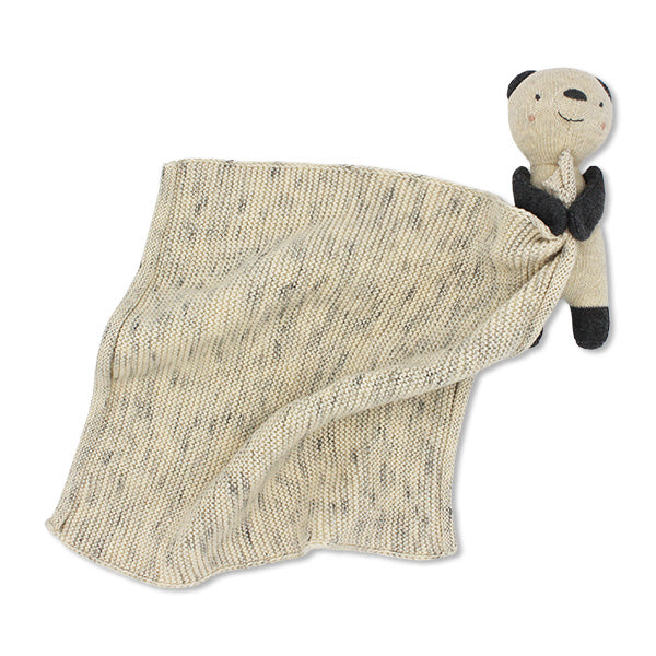 Kuscheltuch Panda, creme