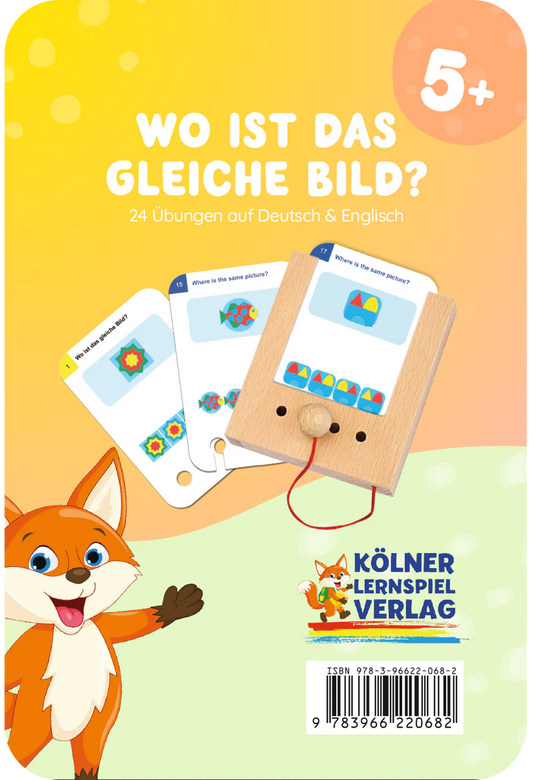 Kartensatz: Wo ist das gleiche Bild? (5+)