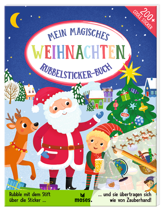 Mein magisches Rubbelsticker-Buch Weihnachten