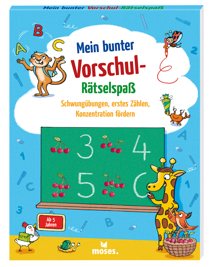 Mein bunter Vorschul-Rätselspaß