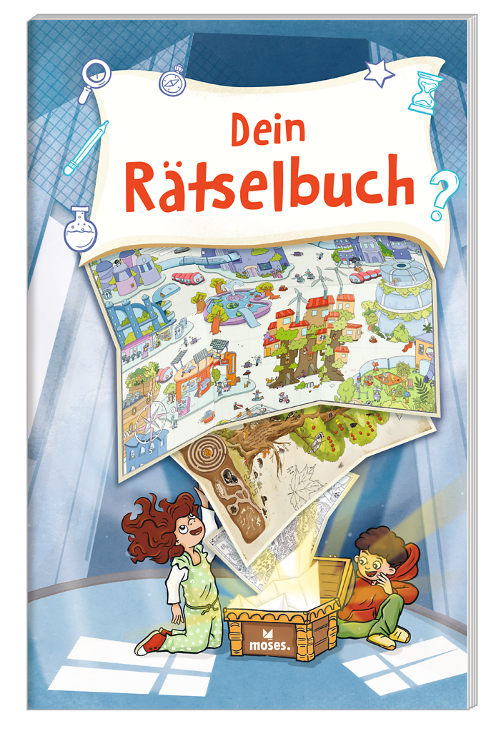 Die rätselhaften Wimmelkarten - Schau genau und löse die Rätsel!