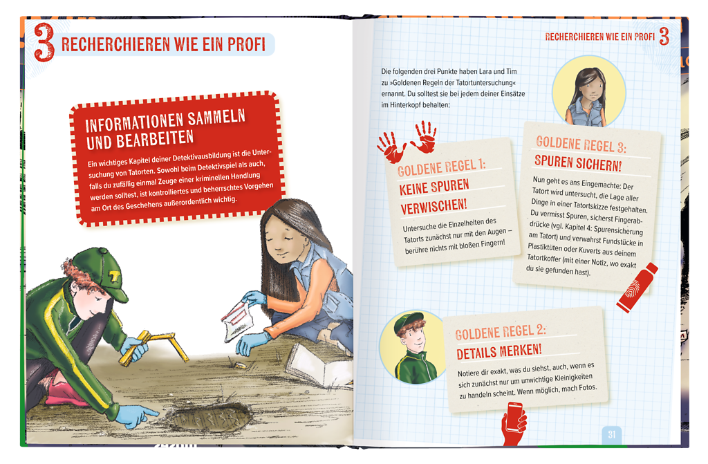 Streng geheim! Das große Detektivbuch