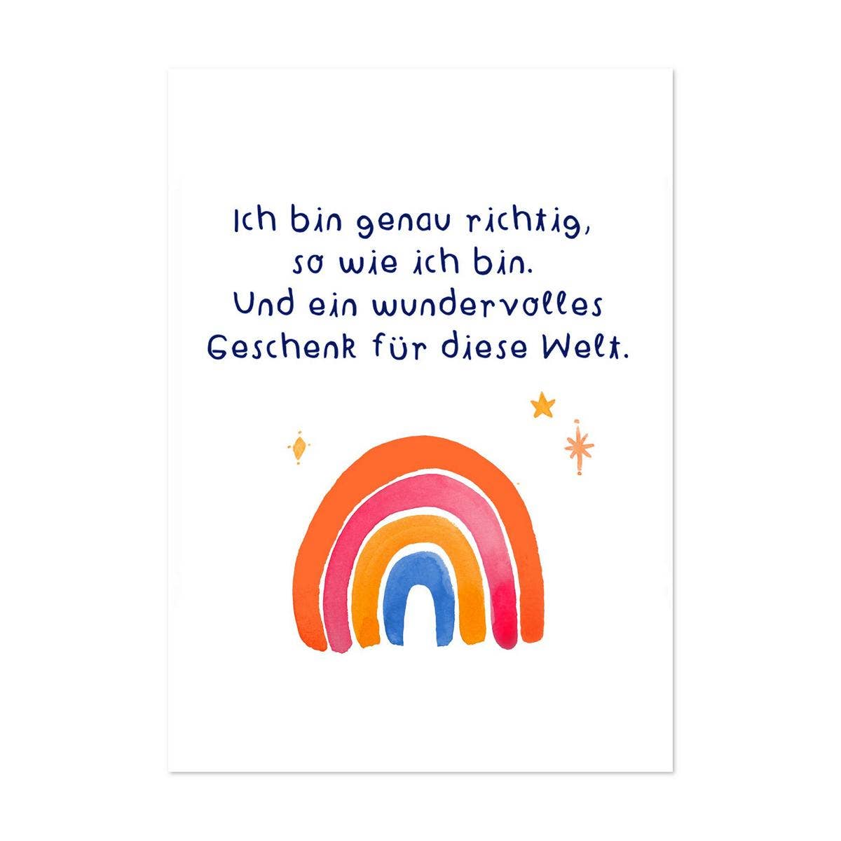 Affirmationskarten für Kinder "Karten für ein schönes Leben"