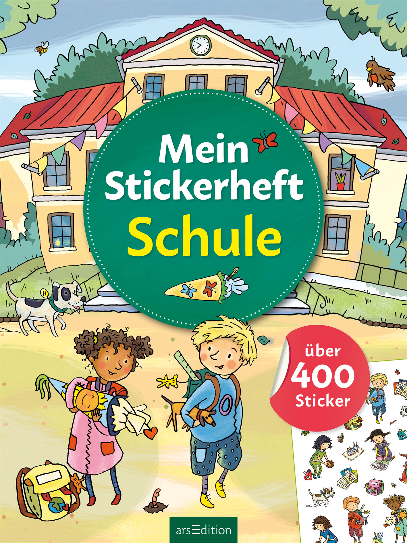 Mein Stickerheft - Schule