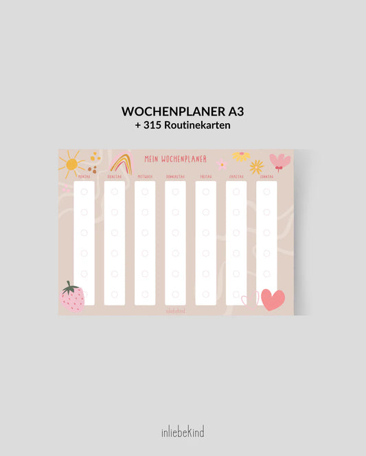 Wochenplaner LOVE A3