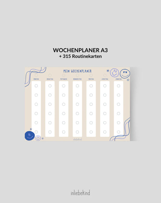 Wochenplaner SMILEY A3